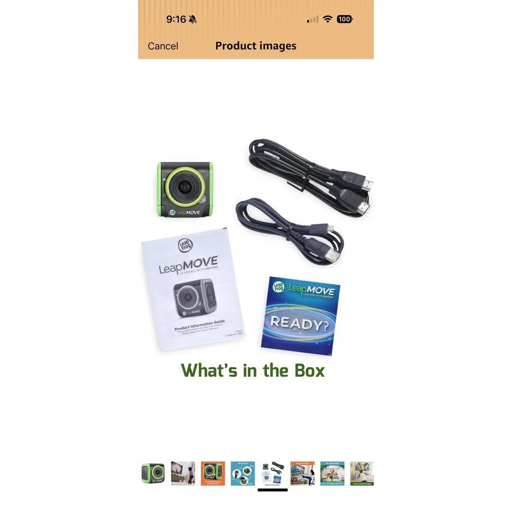 LeapFrog LeapMOVE Digital Camera wLeapFrog LeapMOVE Digital Camera with 25 Games